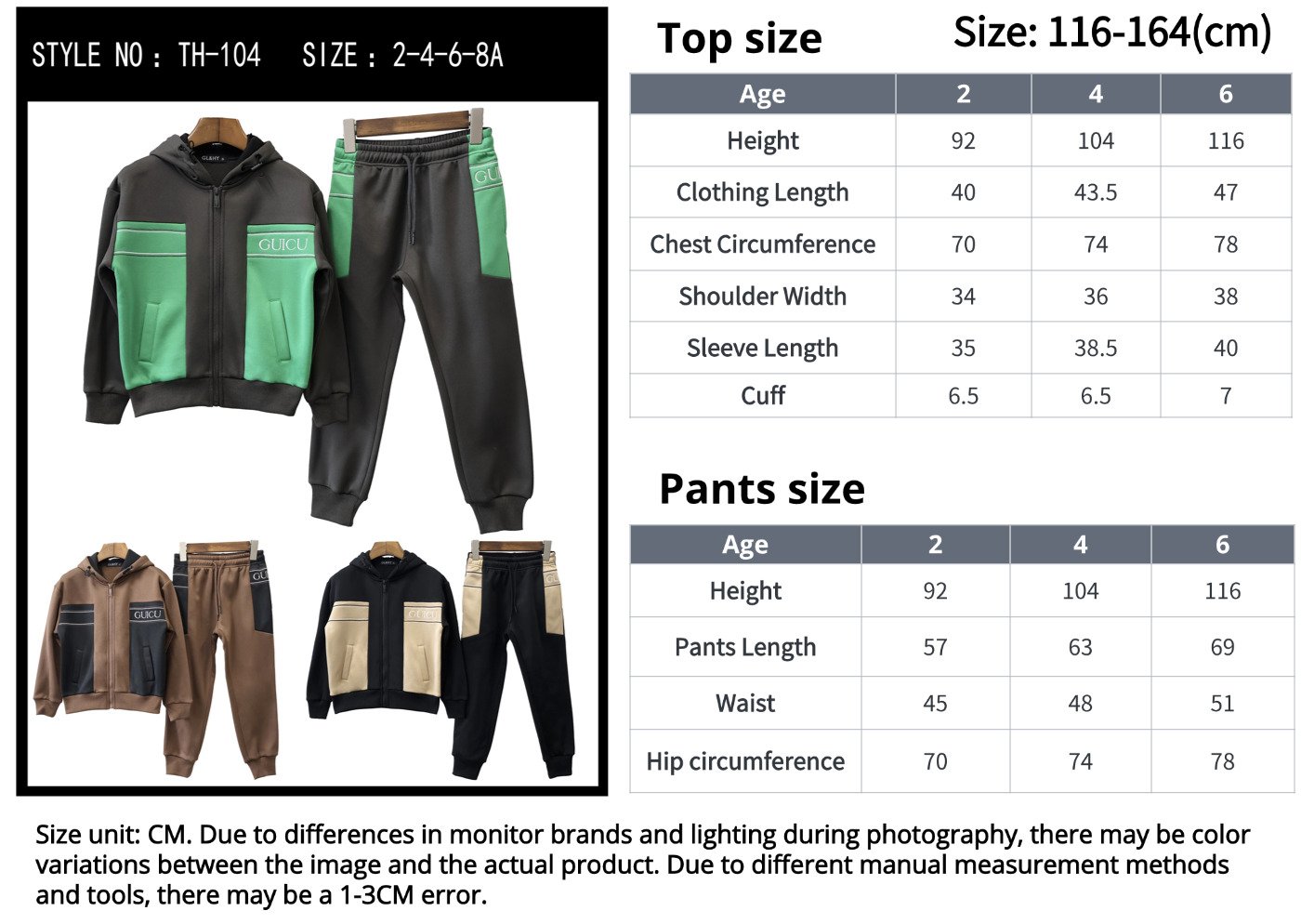 wholesale hoodie manufacturer size