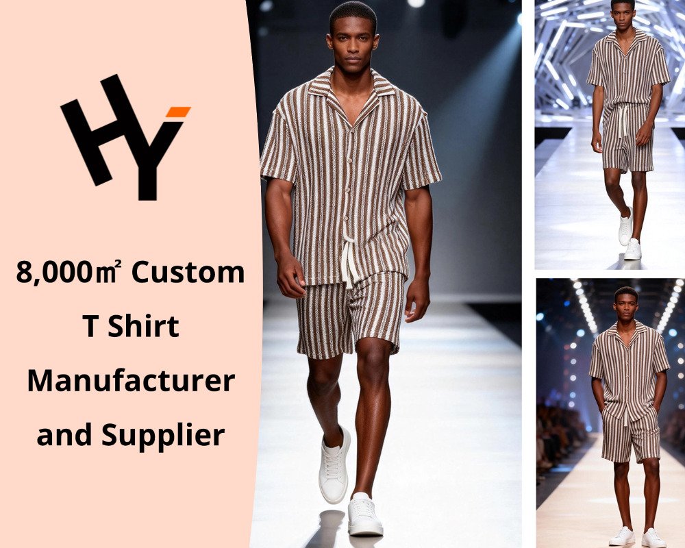 8,000㎡ Custom T Shirt Manufacturer and Supplier
