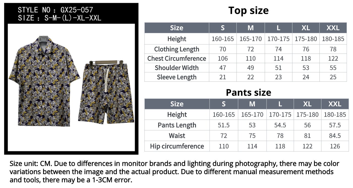 Trendy Short-sleeved Custom Shirt size