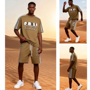 Wholesale Men Set T Shirt Design FM008 model