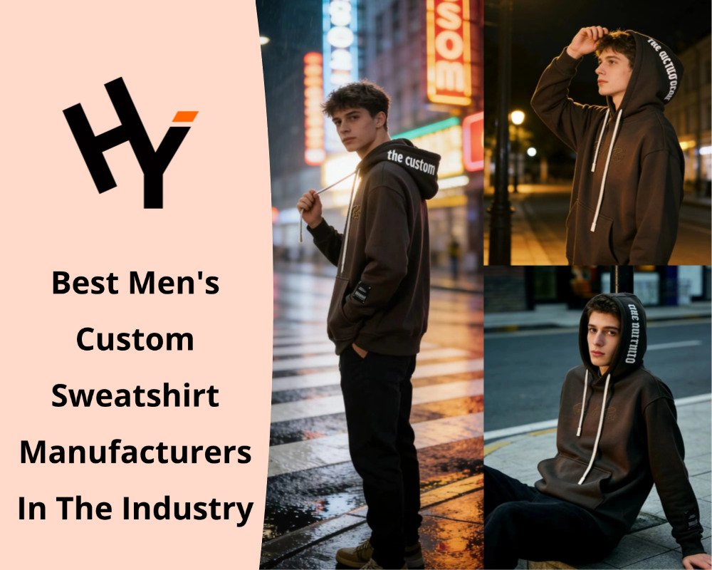 Best Men's Custom Sweatshirt Manufacturer In The Industry
