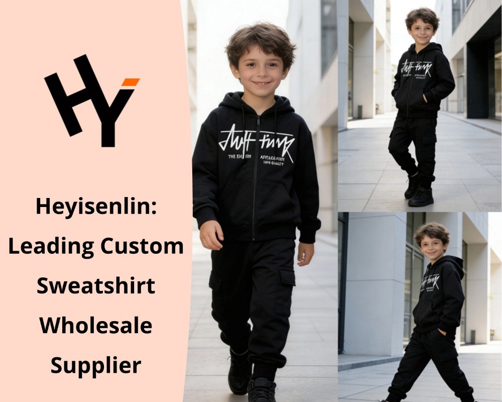 Heyisenlin Leading Custom Sweatshirt Wholesale Supplier