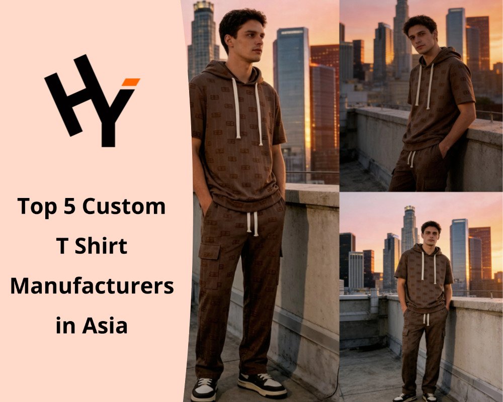 Top 5 Custom T Shirt Manufacturers in Asia