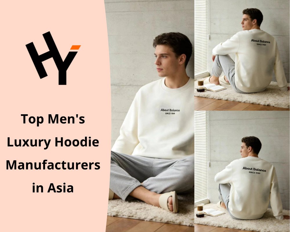 Top Men's Luxury Hoodie Manufacturers in Asia