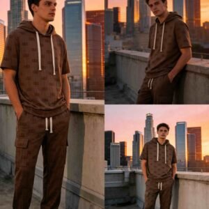 Custom Hooded T-shirt Manufacturer 25X-22