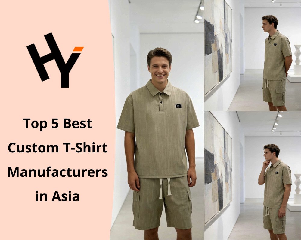 Top 5 Best Custom T-Shirt Manufacturers in Asia